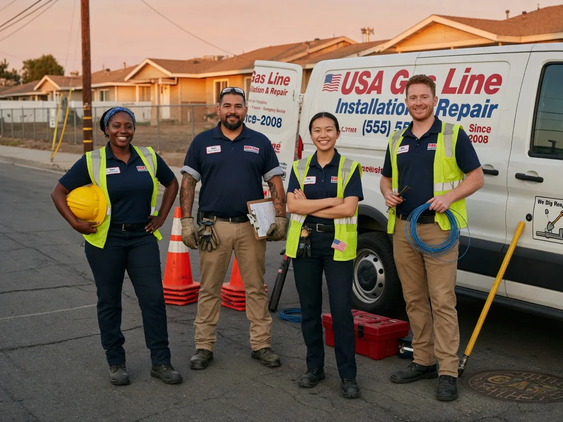Gas Line Installation company in Fishs Eddy, NY